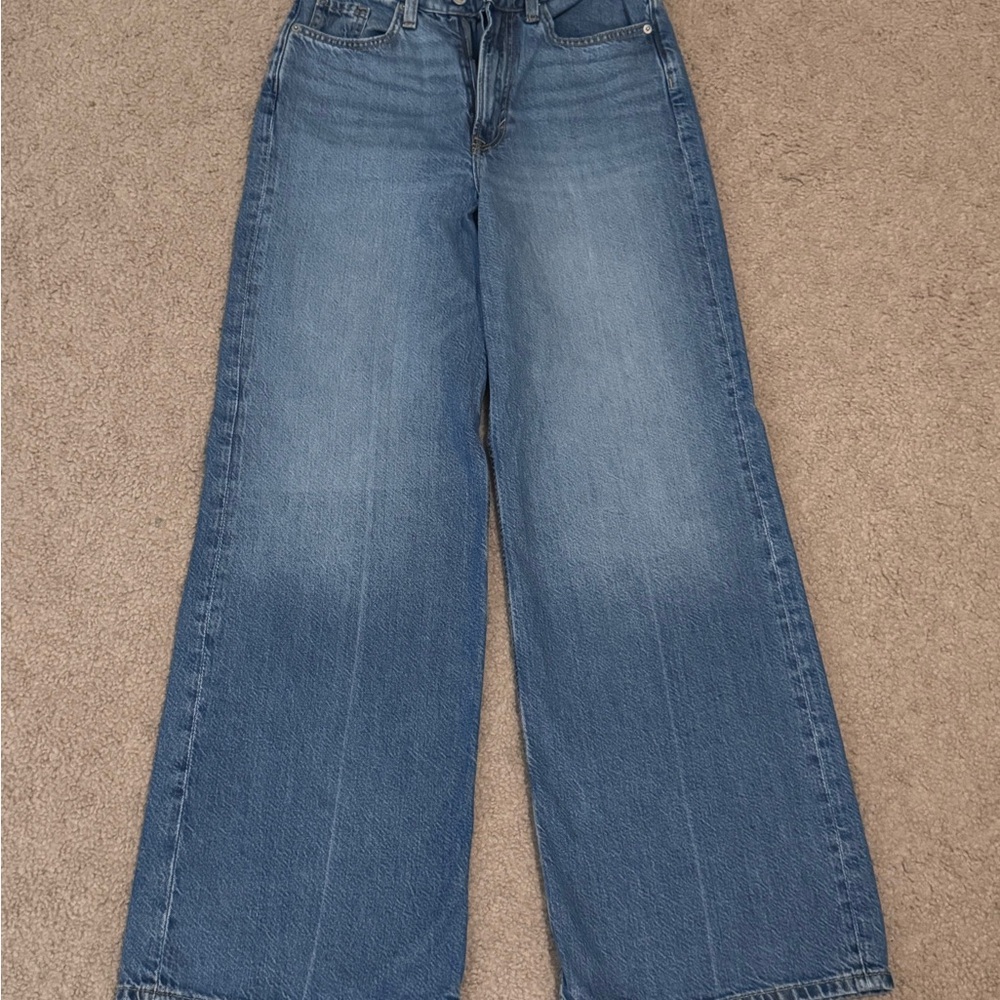 H&M Denim Flare Wide-Leg Jeans
